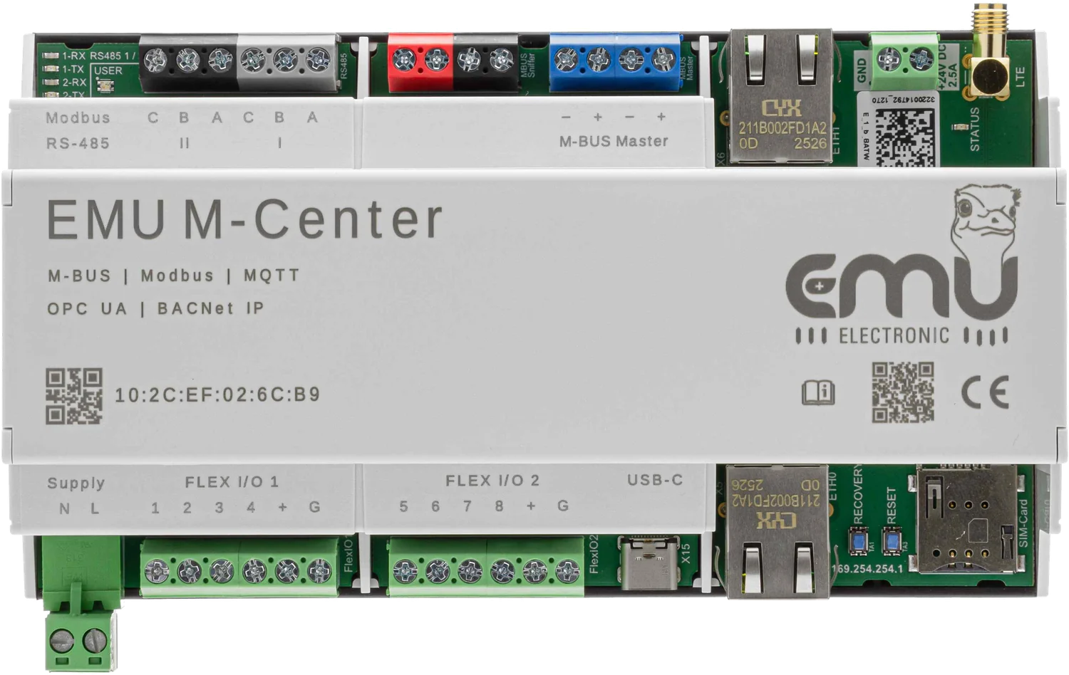 EMU M-Center Datenlogger